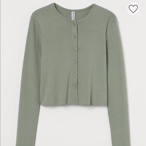 H&M Button Front Cardigan